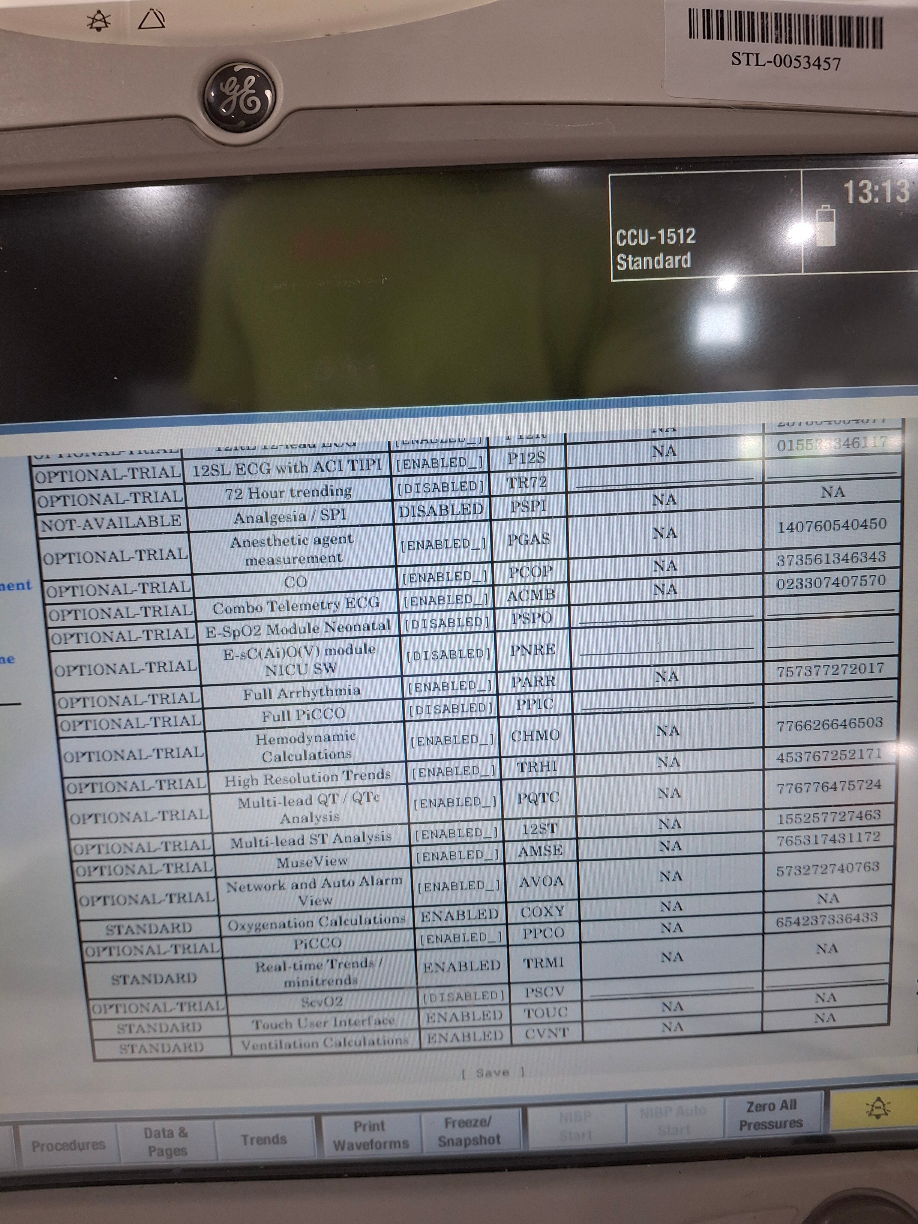 GE Healthcare Carescape B650 Patient Monitor