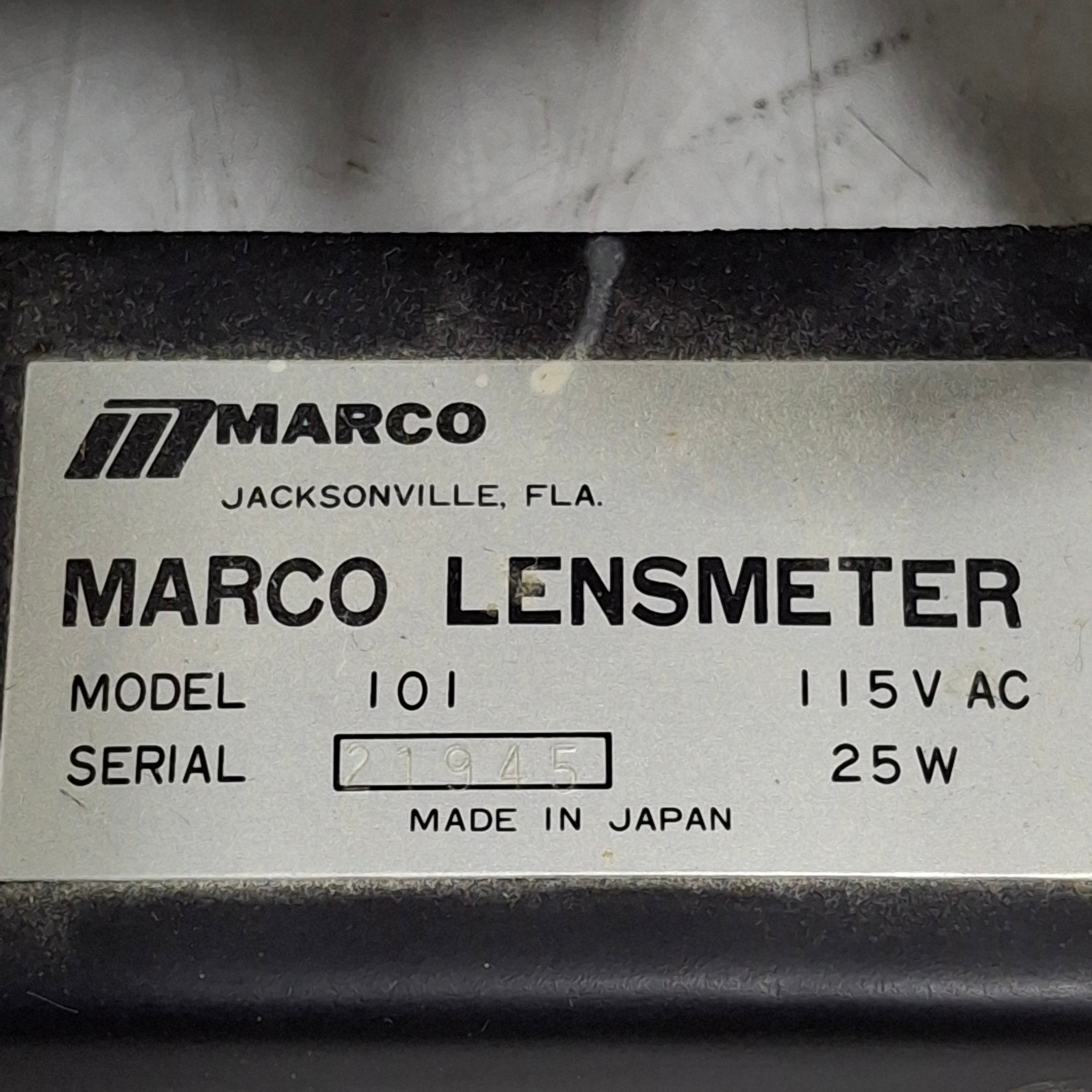 Marco LM-101 Lensmeter