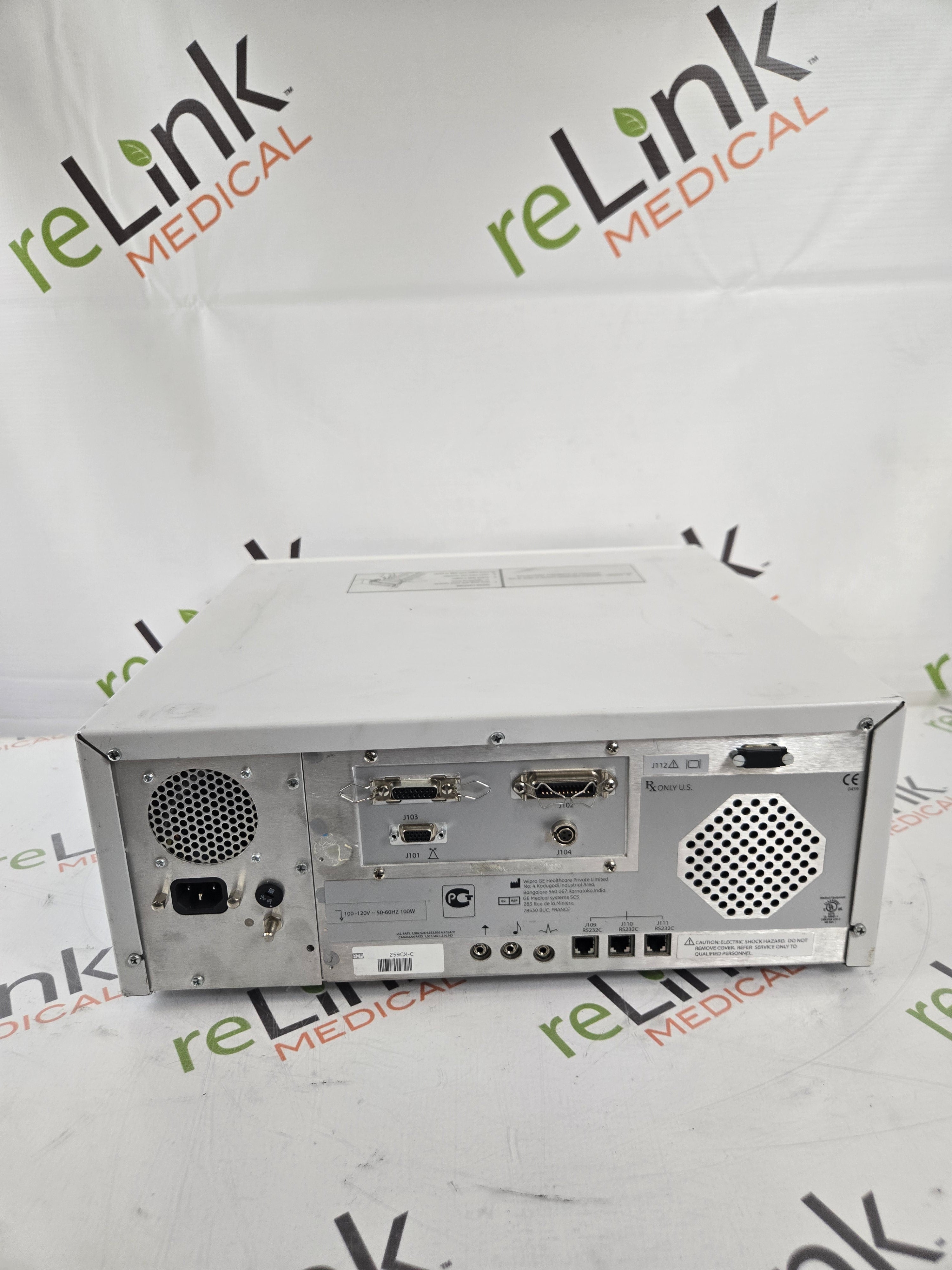 GE Healthcare Corometrics 250cx Series Model 259cx-c Fetal Monitor