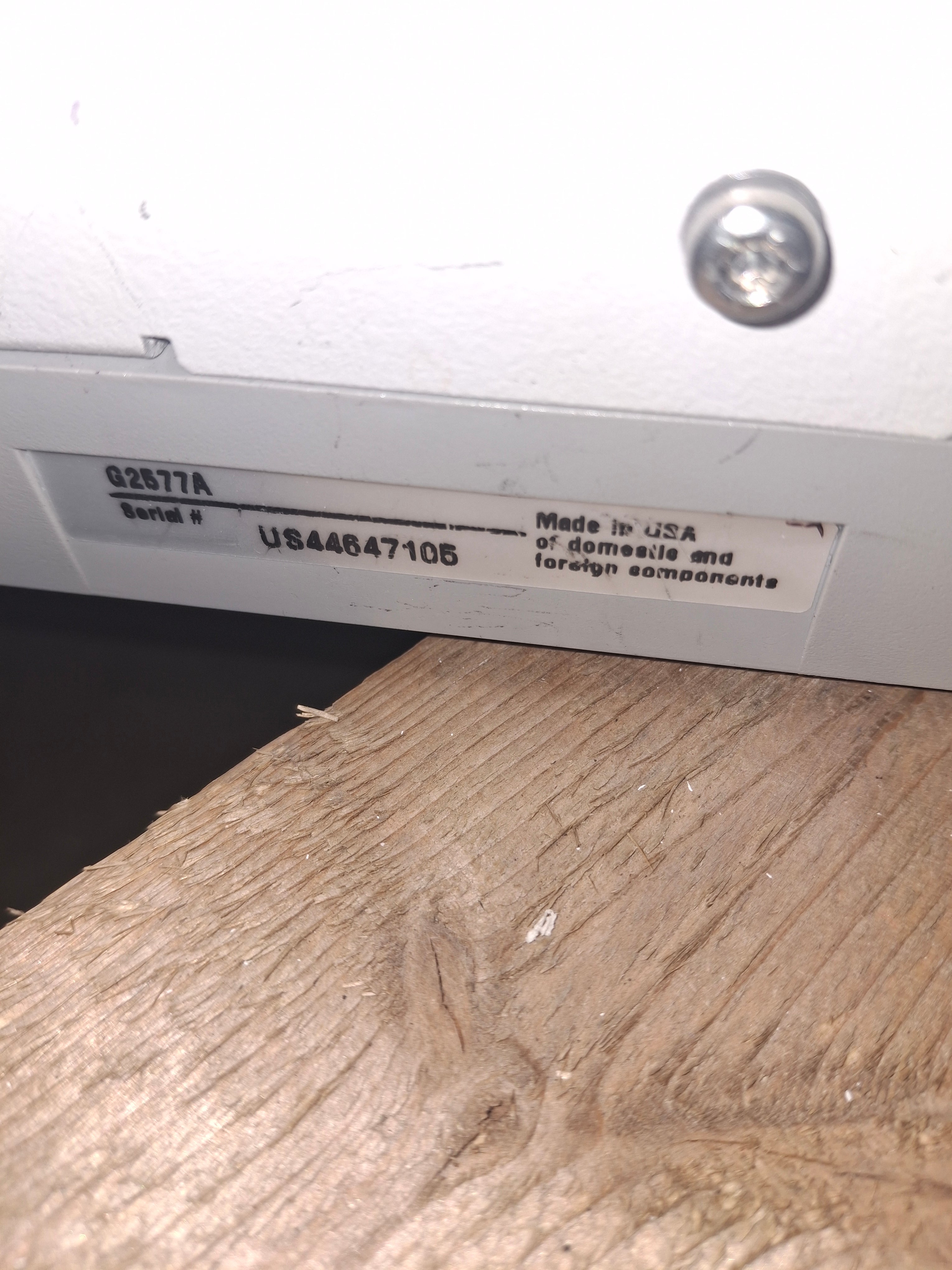 Agilent 6890N 5973 MSD GCMS Gas Chromatograph Mass