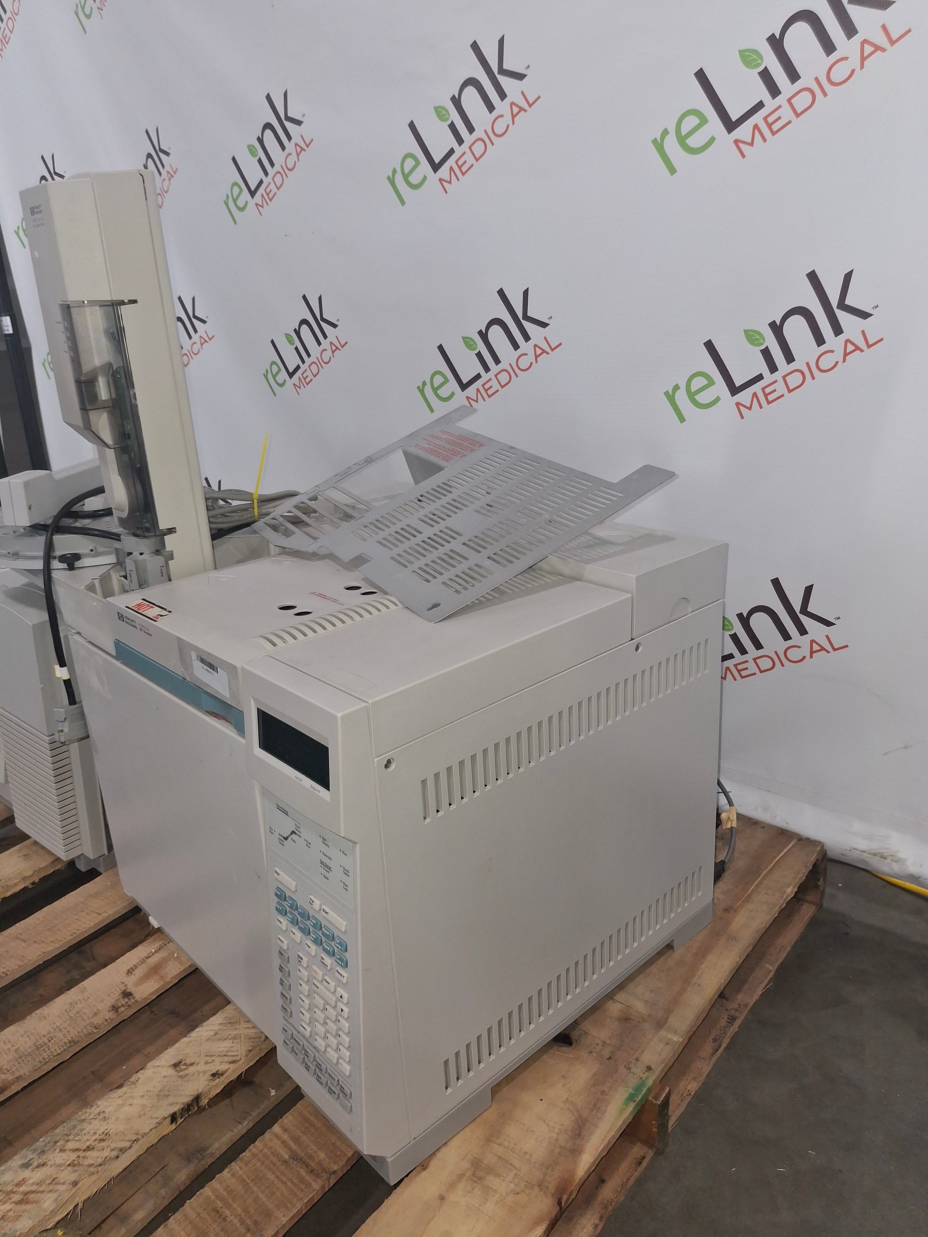 Agilent 6890N 5973 MSD GCMS Gas Chromatograph Mass