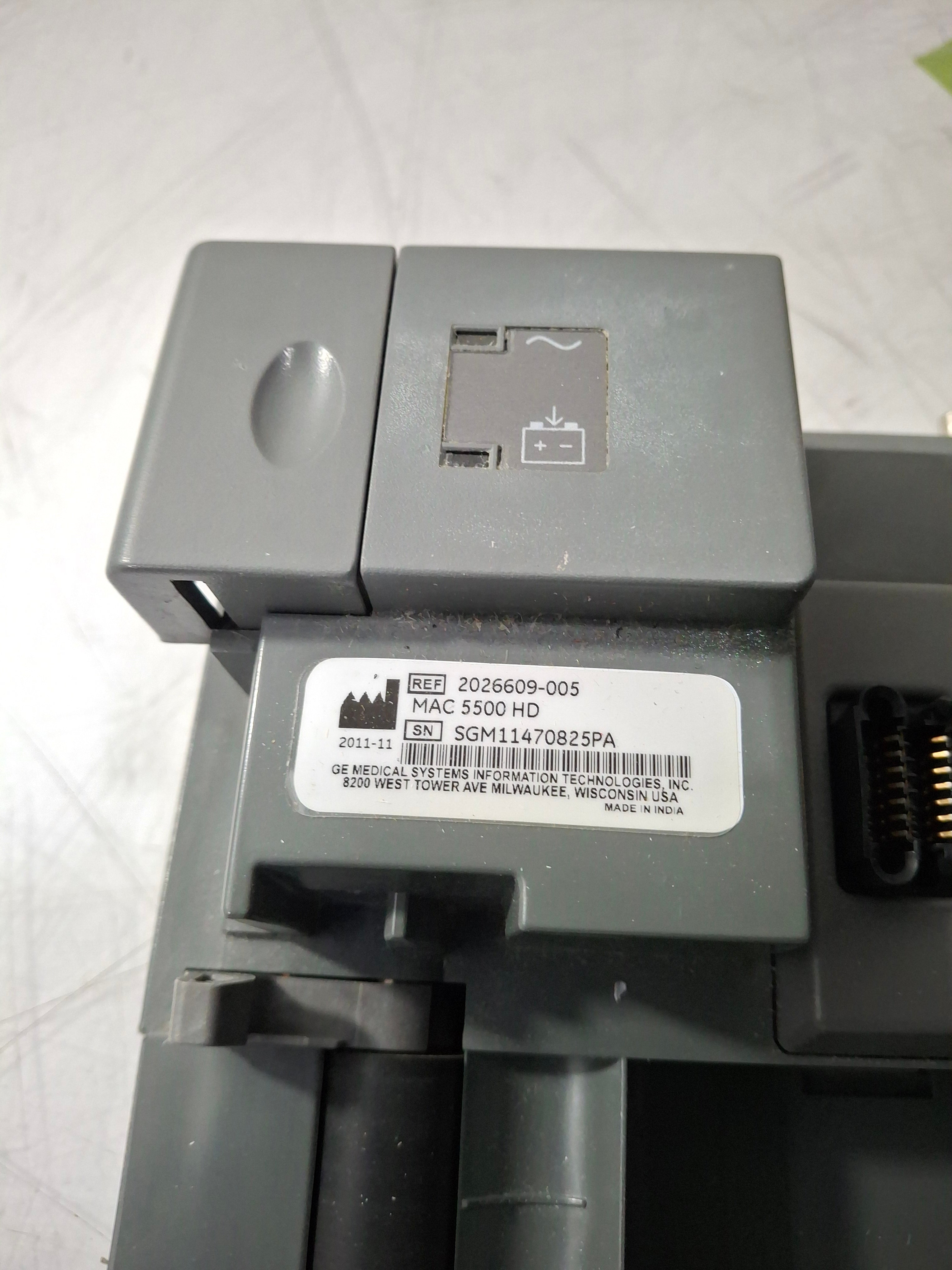 GE Healthcare MAC 5500 HD ECG without CAM Module