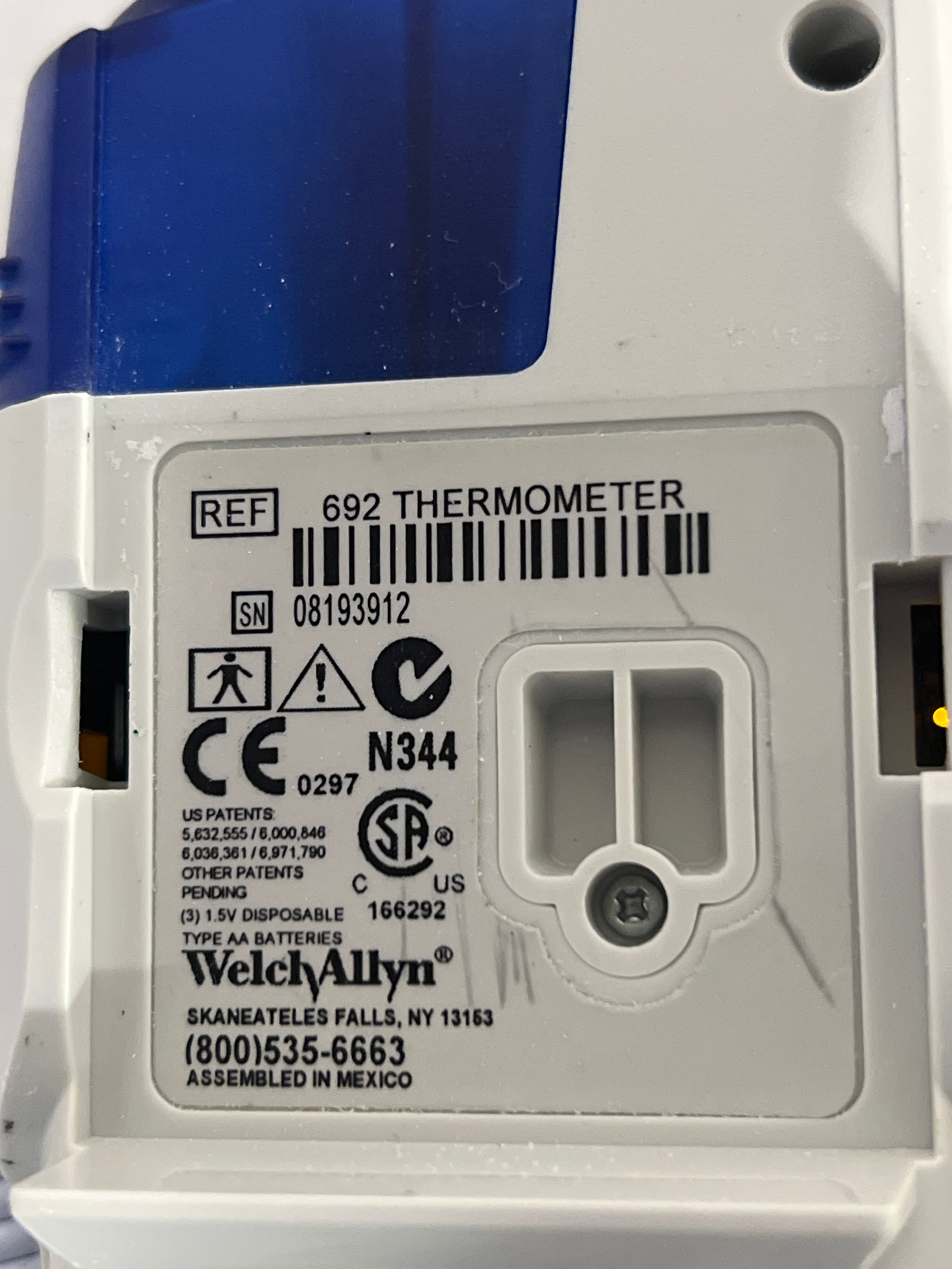 Welch Allyn SureTemp Plus 692 Thermometer
