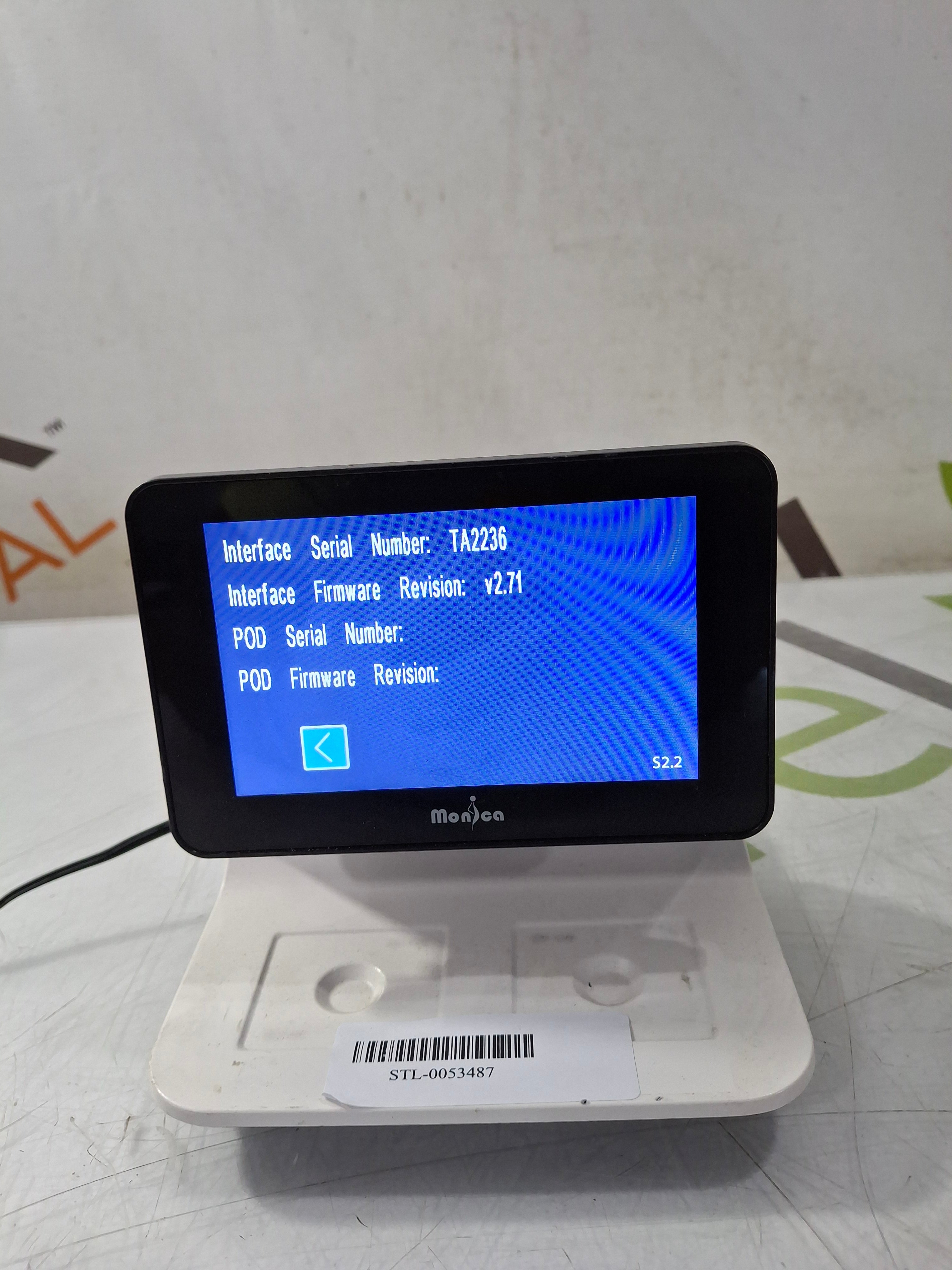 Monica Healthcare Limited 107-PT-001 Fetal Monitor