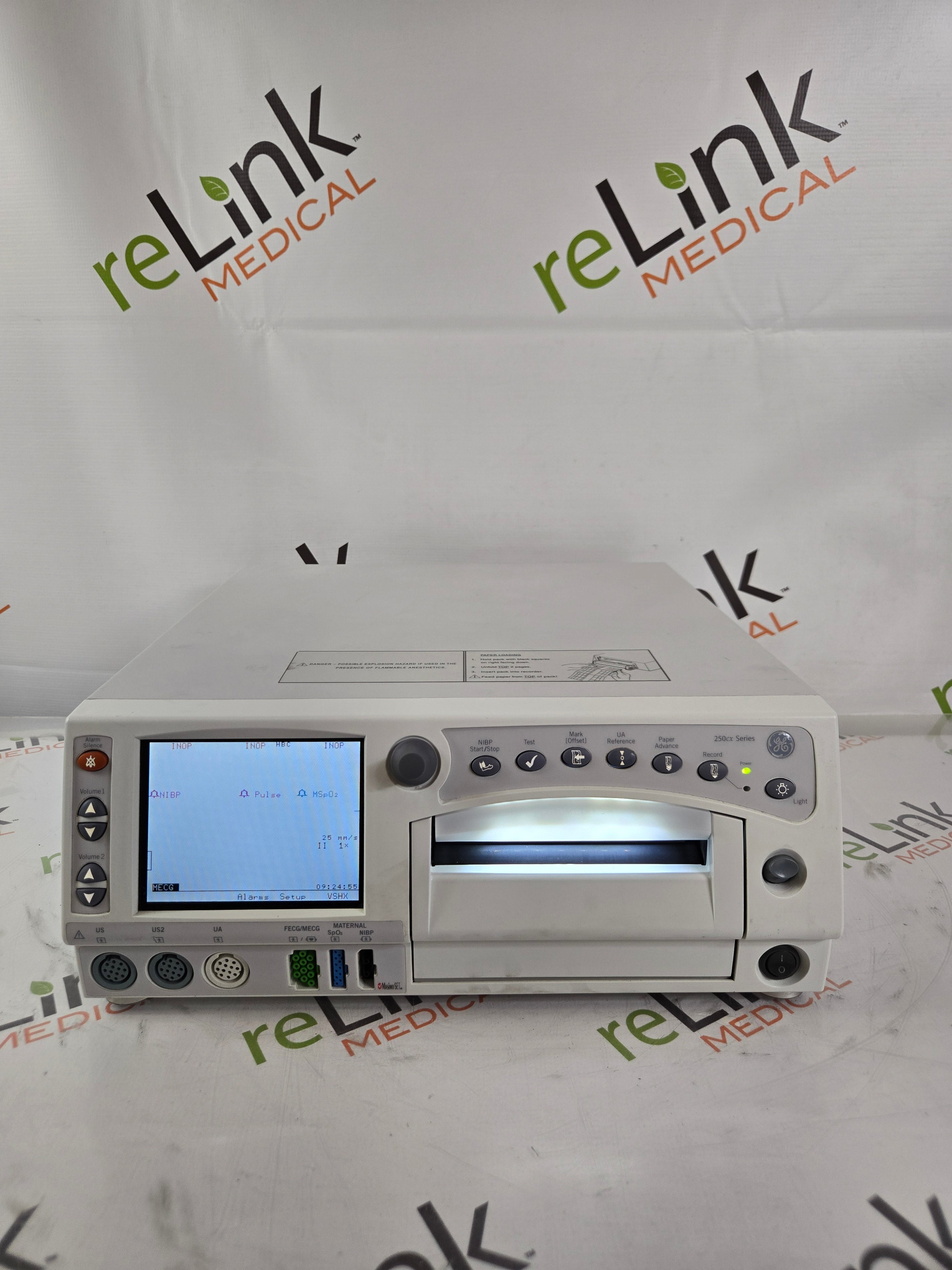 GE Healthcare Corometrics 250cx Series Model 259cx-c Fetal Monitor