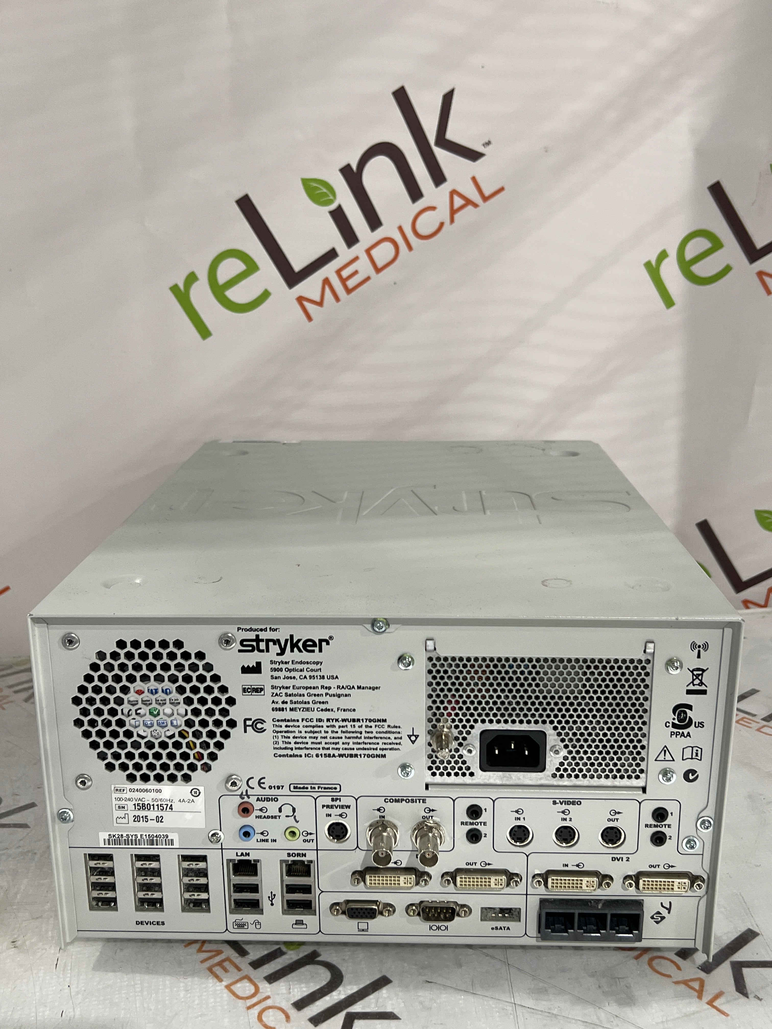Stryker SDC3 240 060 100 Image Management System