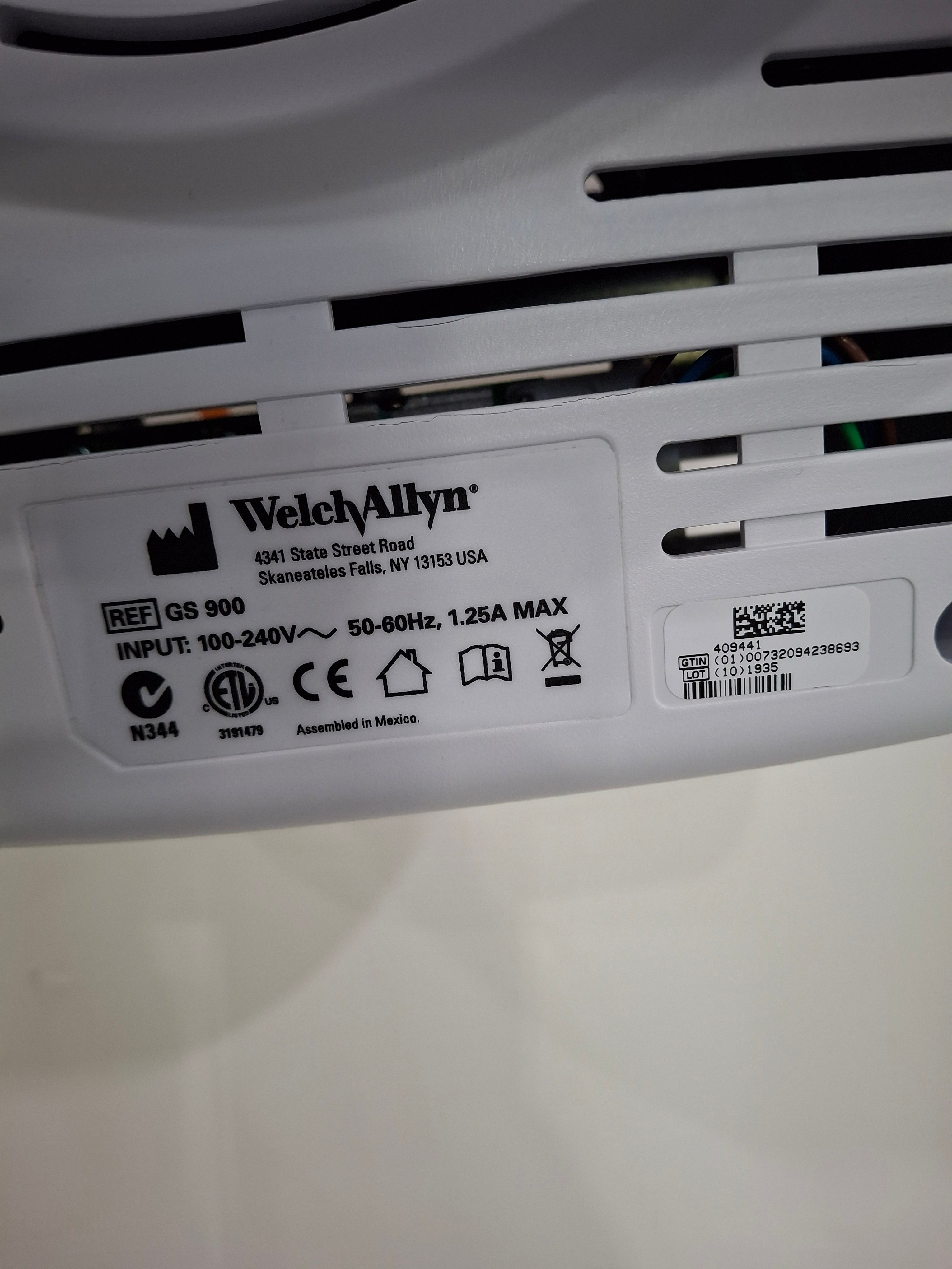 Welch Allyn GS 900 Exam Light