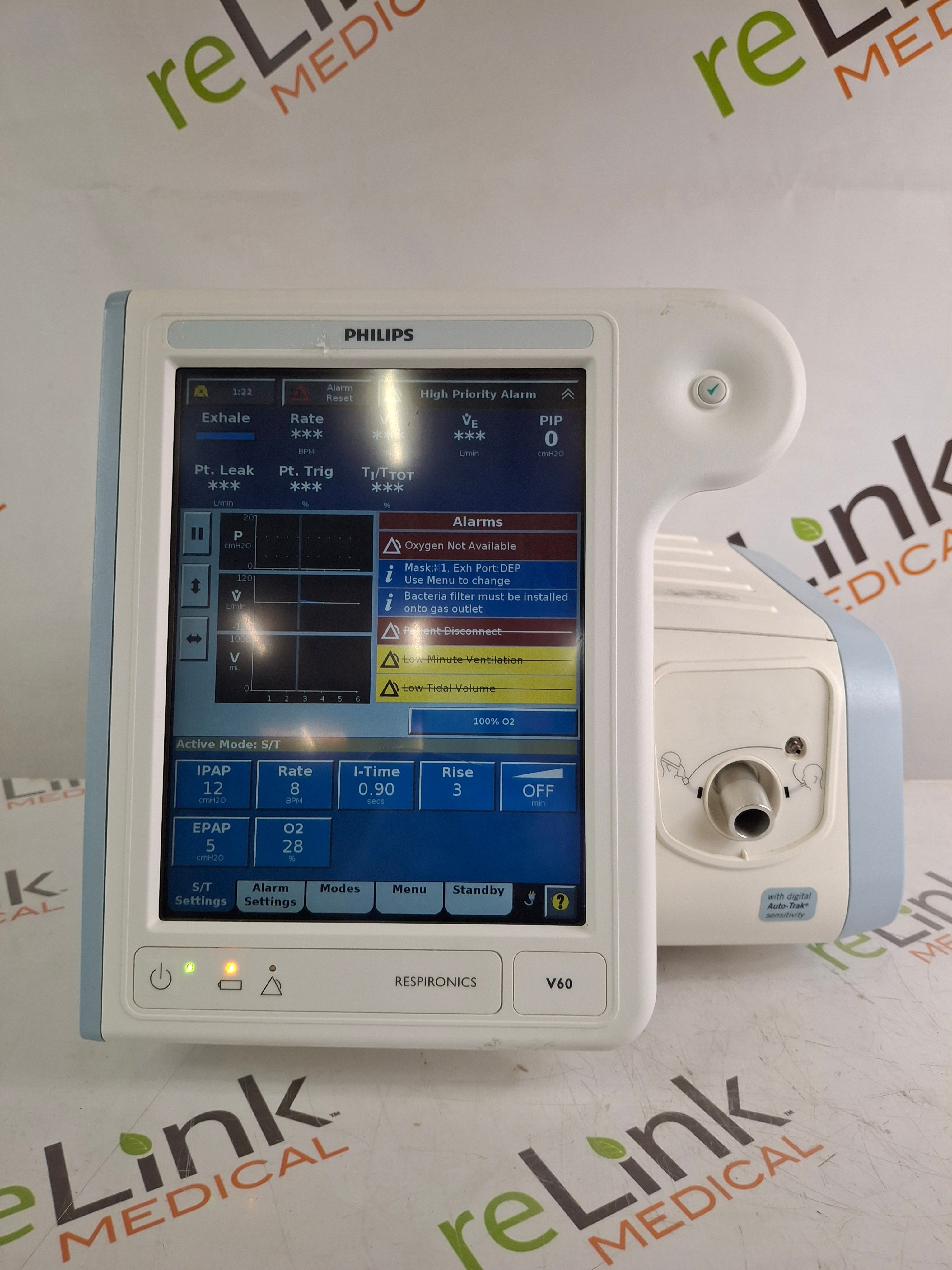 Respironics V60 BiPAP Ventilator Monitor