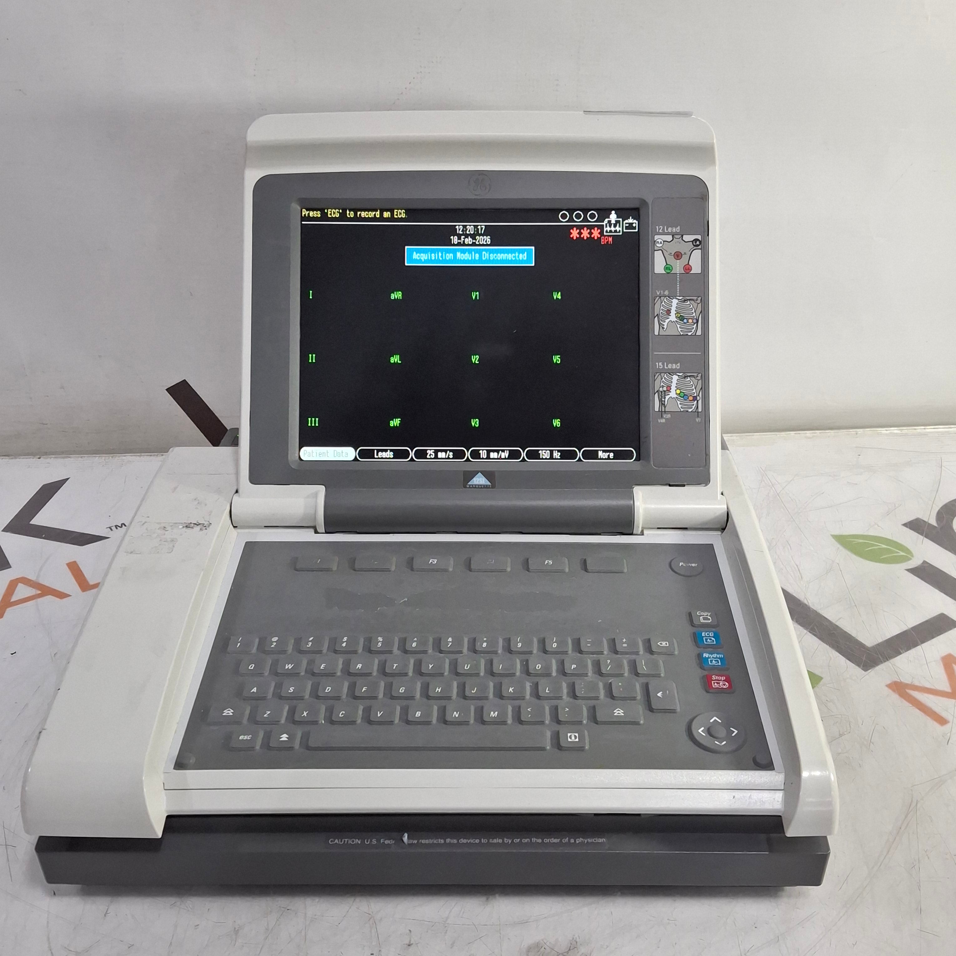 GE Healthcare MAC 5500 HD ECG without CAM Module