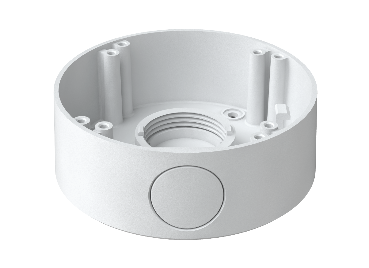 Speco Technologies O8P4N 8MP H.265 Mini Dome AI IP Camera,IR, 2.8mm lens, White housing, Included Wall Bracket, NDAA