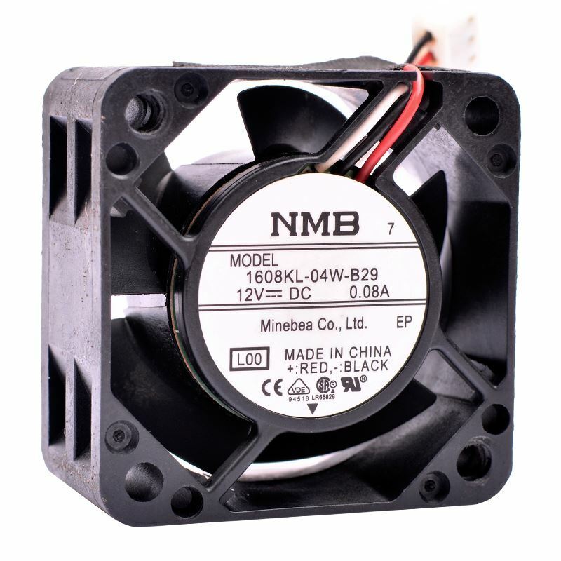 NMB 1608KL-04W-B29 Ventilador de refrigeración de inversor con medición de velocidad DC12V 40*40*20MM