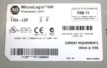 Cargar imagen en el visor de la galería, 1764-LSP By Allen Bradley MicroLogix 1500 Controller Processor Unit NSFP
