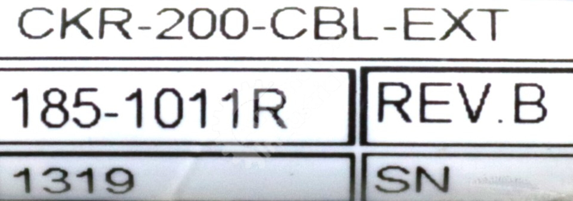 CRK-200-CBL-EXT By Cognex 185-1011R Power I/O Extension Cable Checker 200 NSFP