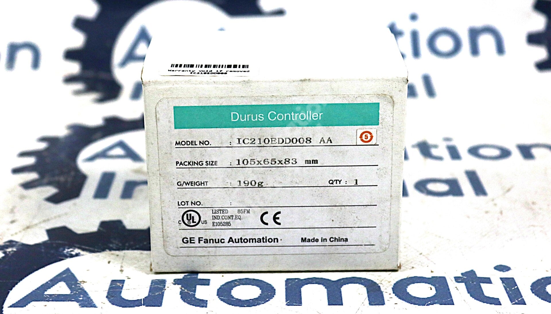 IC210EDD008 By GE Fanuc 8 Point Expansion Power Source Durus Controller NSFP