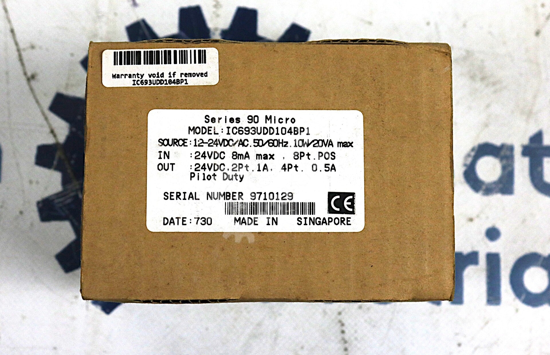IC693UDD104 By GE Fanuc 12-24VDC I/O Power Supply Module NSFP