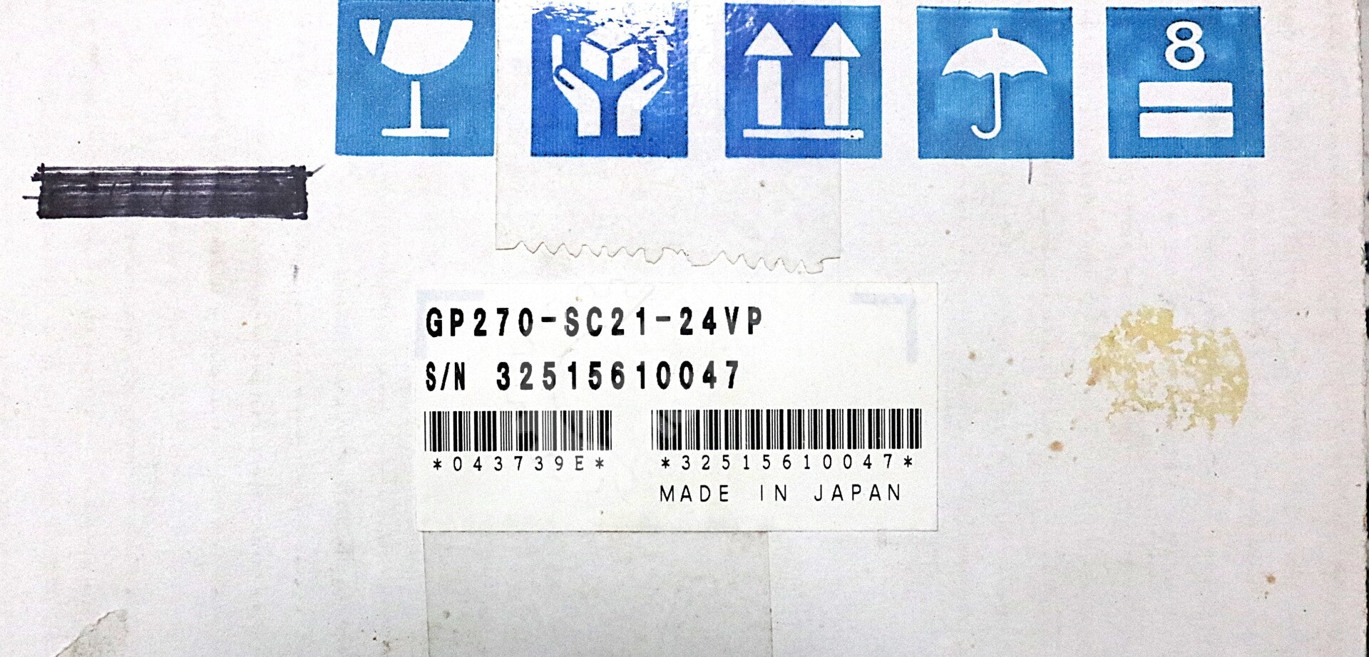 GP270-SC21-24VP By ProfaceXycom QPJ2D101S2P Industrial Touchscreen Computer NSFP