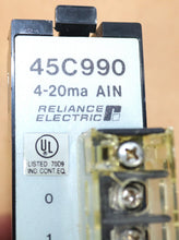 Cargar imagen en el visor de la galería, 45C990 By Reliance Electric 4-20MA 8-Point Analog Input Module NSFP Shark XL
