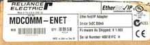 Carregar imagem no visualizador da galeria, MDCOMM-ENET By Reliance Electric Ethernet/IP COMM Card NSFP MD65
