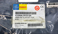 Carregar imagem no visualizador da galeria, IC220ALG620BA By GE Fanuc Analogy In 16 Bit 2CH RTD VersaPoint NSNB
