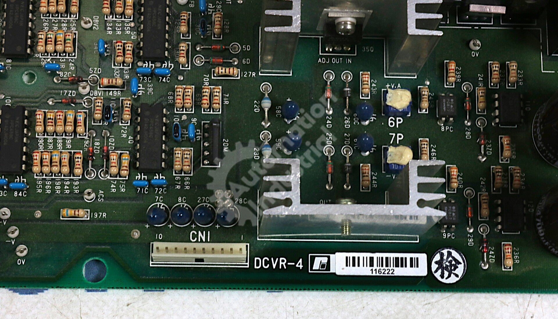 DCVR-4 By Reliance Electric PCB Control Board Vectrive AC Servo Drives NSNB
