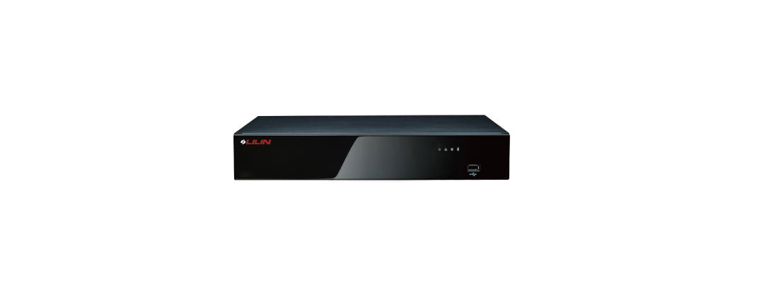 LILIN NVR6208E-1X16TB 8 CH PoE 4K Standalone Network Video Recorder