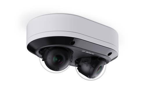Bosch NDD-7802-AL Dual dome 2x3MP 3.2-8.1mm IP67 IR, IK10, Includes IVA PRO Buildings, Perimeter, Privacy, Integrated MIC