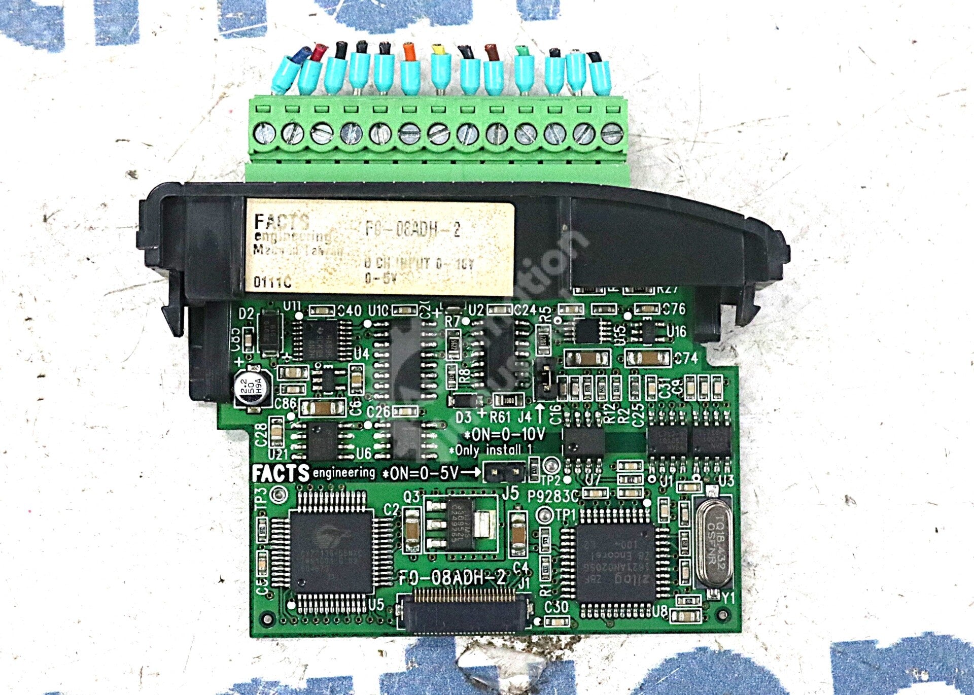 F0-08ADH-2 By Facts Engineering 0-10V 8-Channel Analog Input Module