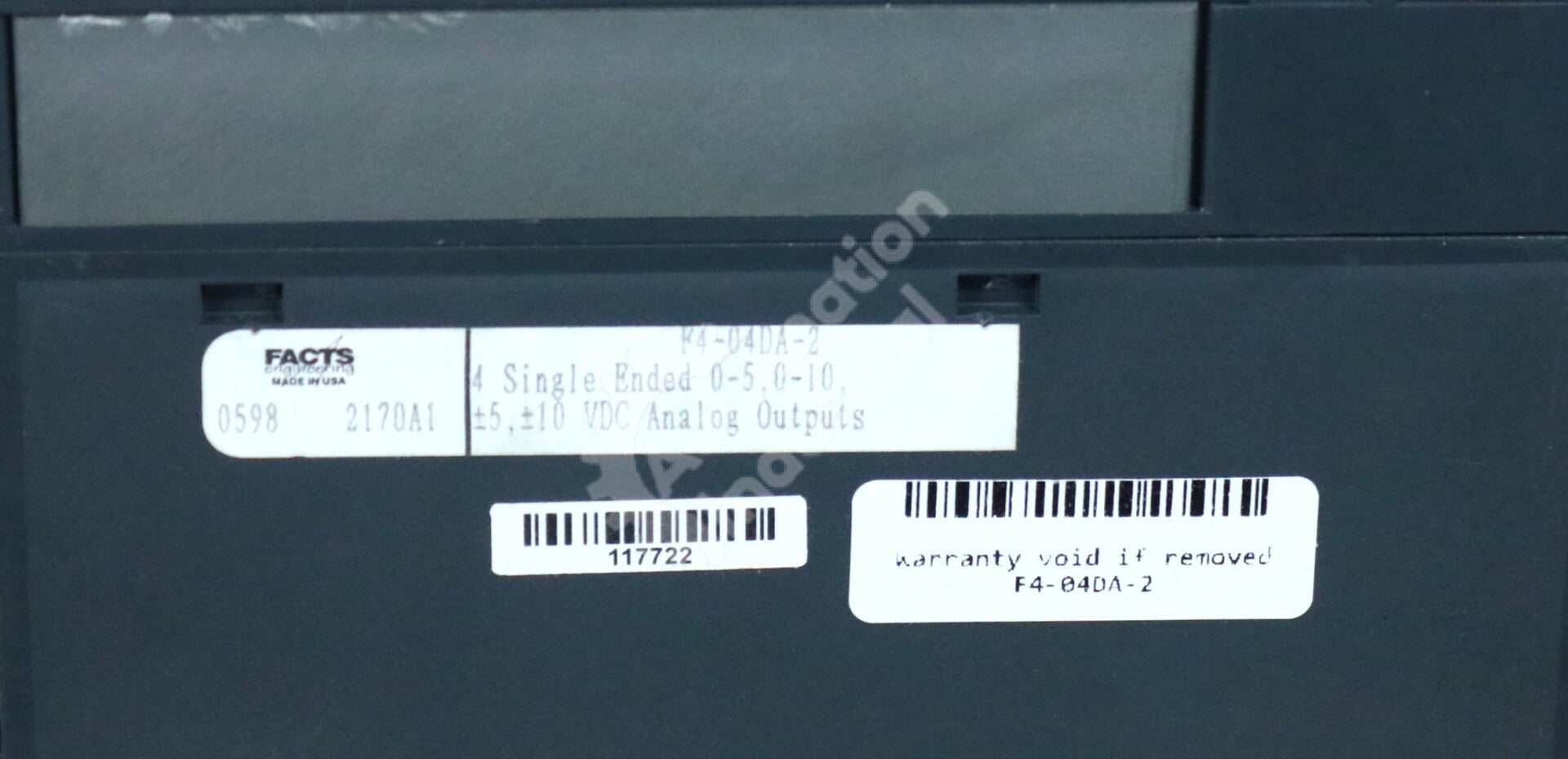 F4-04DA-2 By Facts Engineering 4-Channel Analog Output Module DL405