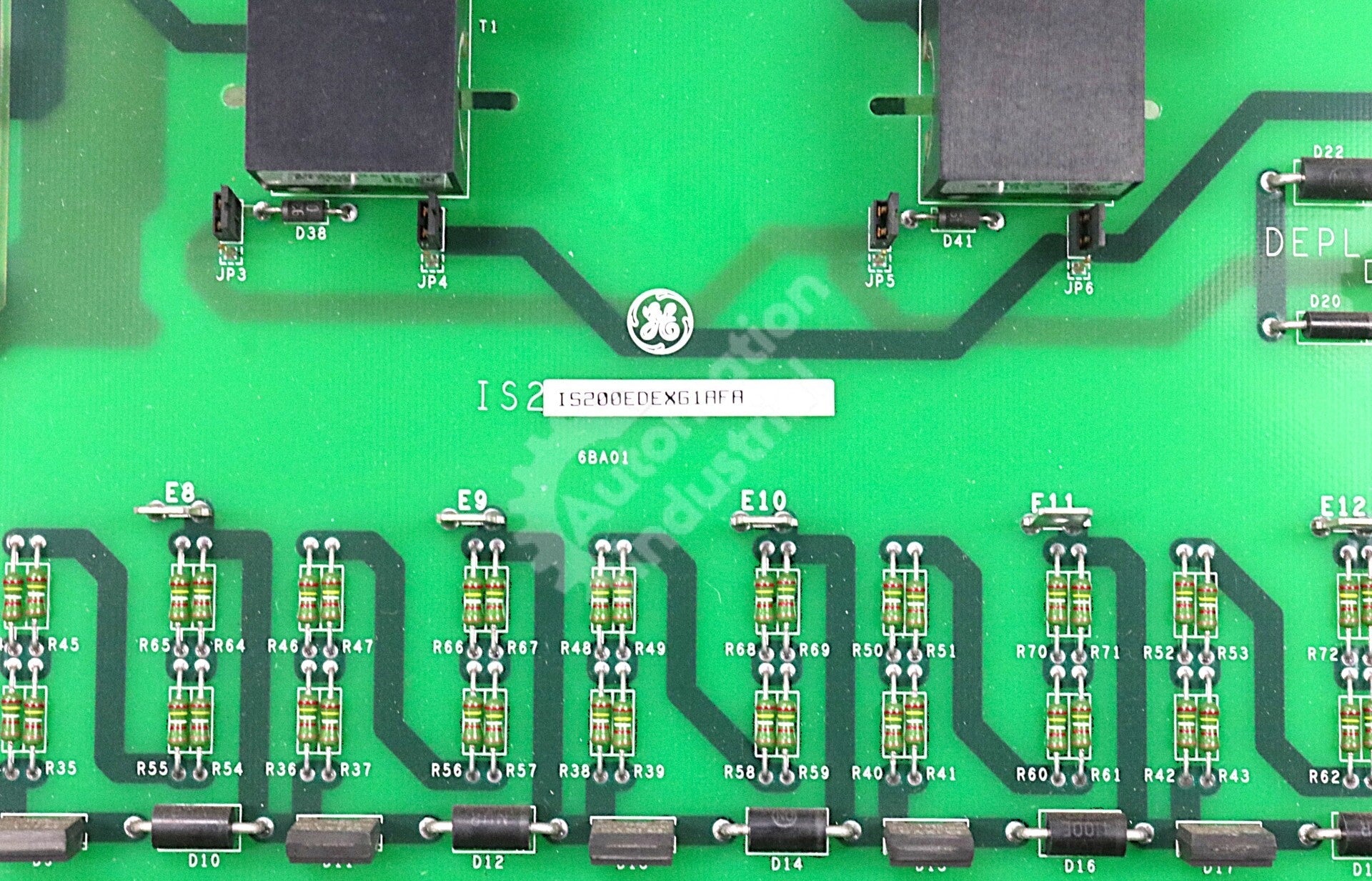 IS200EDEXG1A By General Electric IS200EDEXG1AFA Exciter De-Excitation Board