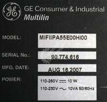 Carregar imagem no visualizador da galeria, MIFFIIPA55E00HI00 By General Electric MIF II Digital Feeder Relay Multilin
