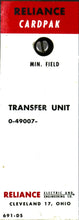 Carregar imagem no visualizador da galeria, 0-49007 By Reliance Electric Transfer Unit Module CardPak Series
