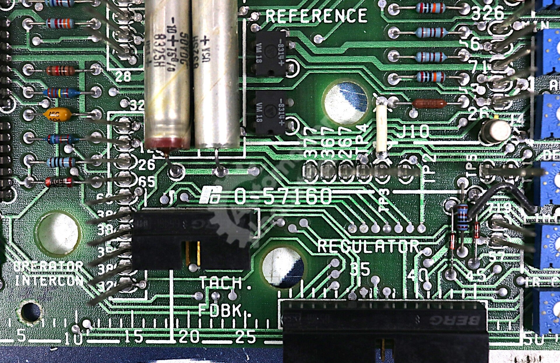 0-57160 By Reliance Electric Regulatory Motor Control Card