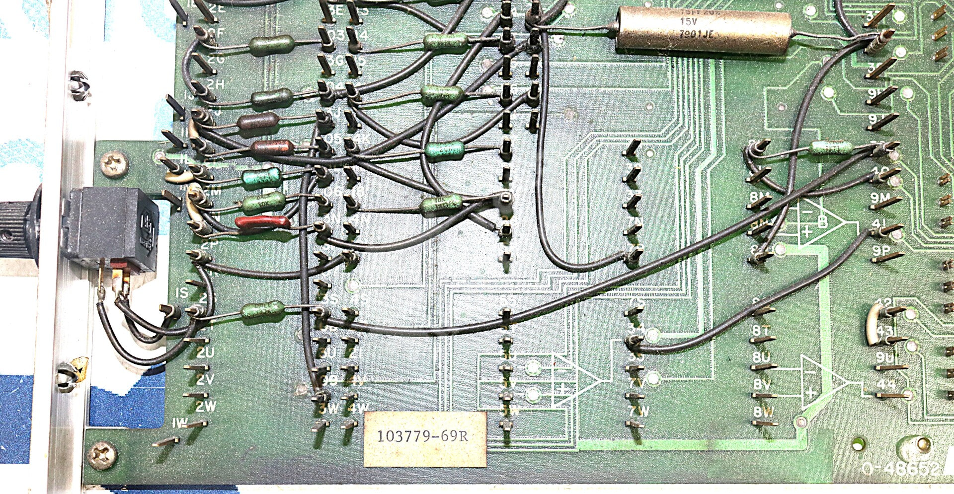 103779-69R By Reliance Electric 0-48652 Custom Control Board