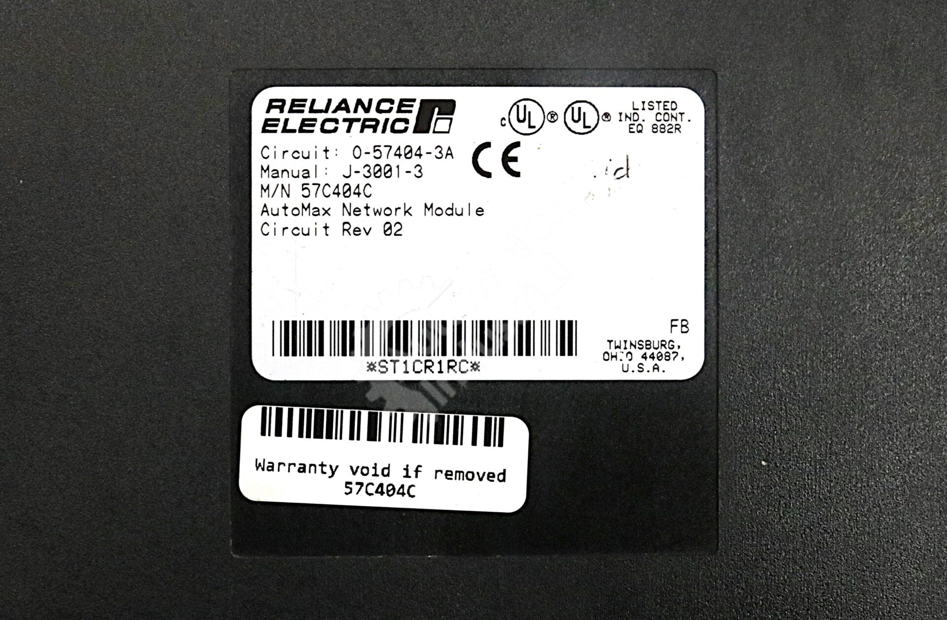 57C404C By Reliance Electric Network Communications Module