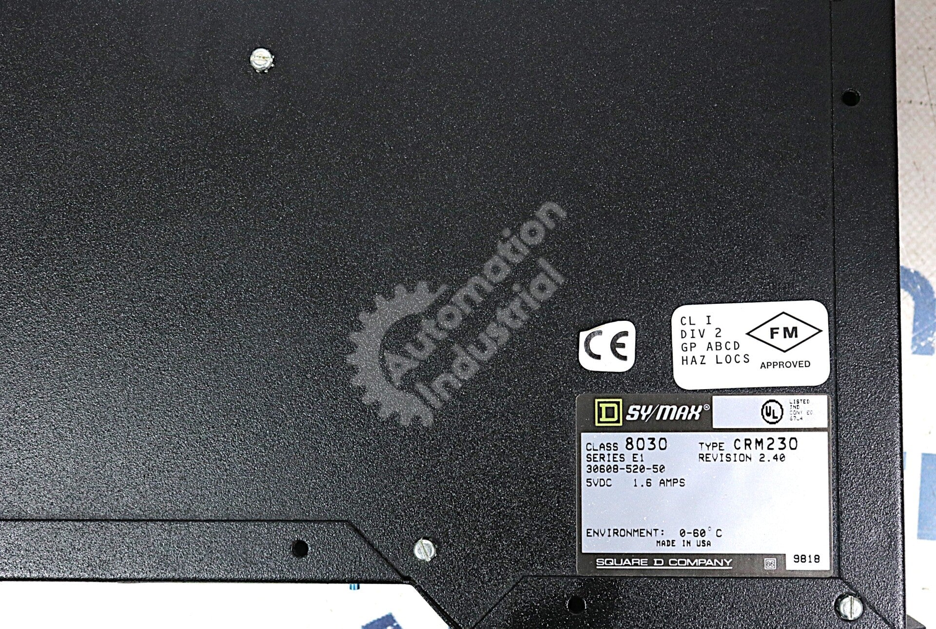 CRM-230 By Square D Sy/Max Class 8030 5VDC Local Transfer Interface Module