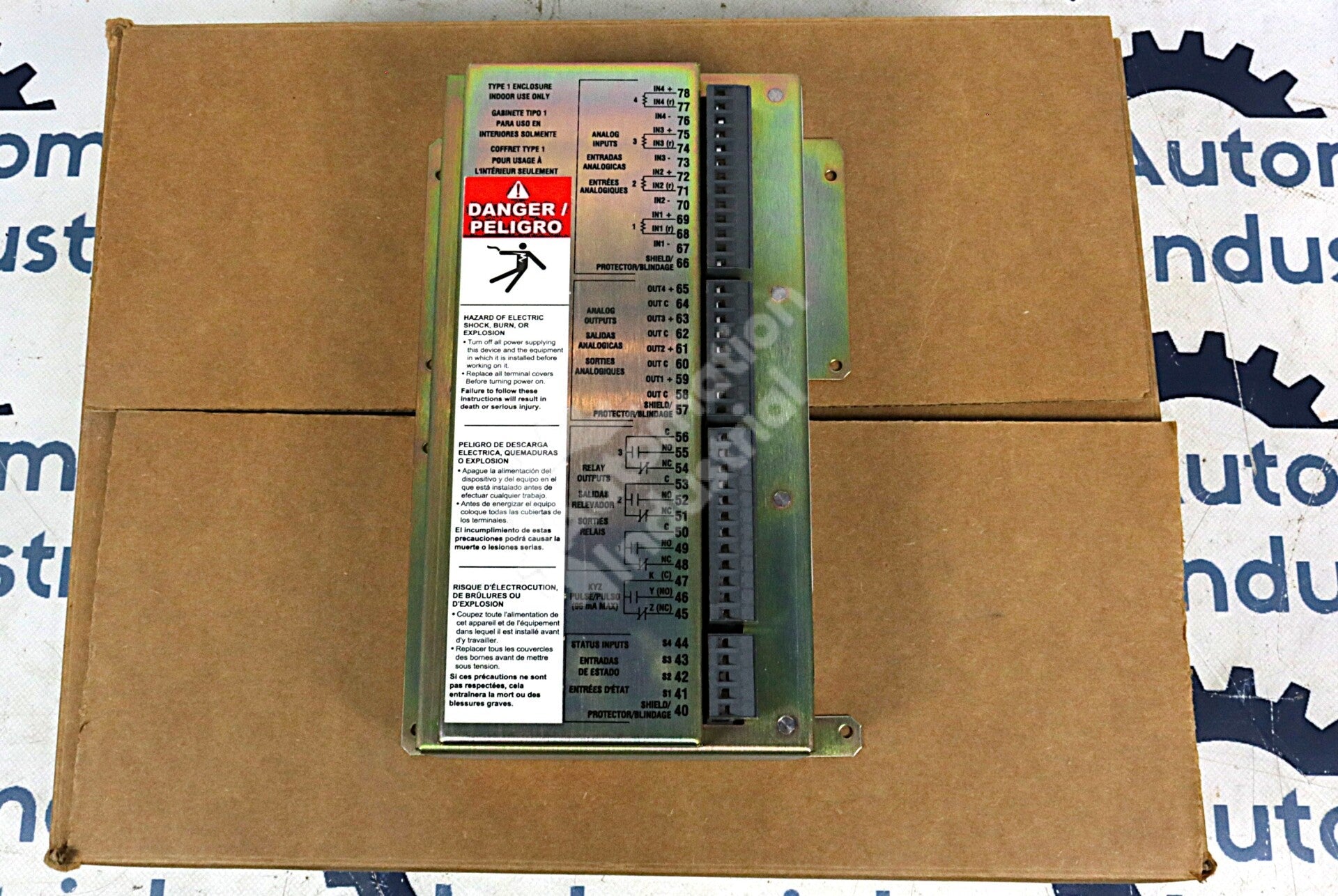IOM-4444-20 By Square D PowerLogic CL 3020 4 Analog In/4 Analog Out I/O Module