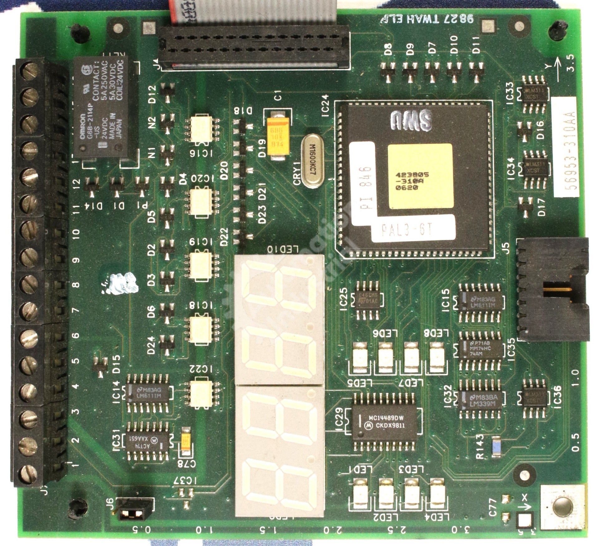 0-56953-310 by Reliance Electric 0-56953-310AA Regulator Board SP500