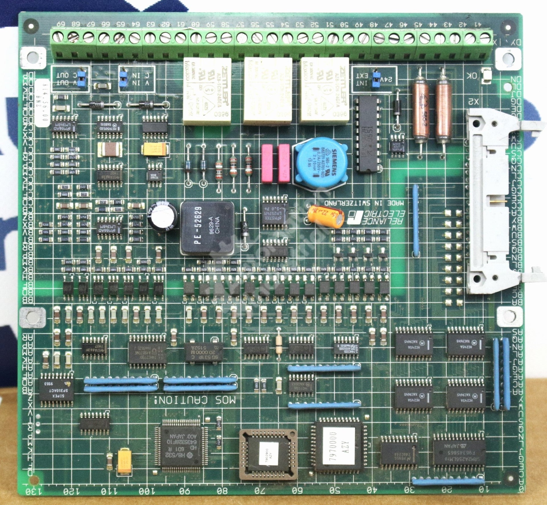 Reliance Electric 814.56.00 814.56.00BNZ Remote Meter Interface Board GV3000