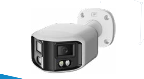 Eagle Eye Camera DX01 180Deg Panoramic Bullet 8Mpix, NDAA, WarmLight,  POE, WDR, Mic, Spkr, SDCard, IP66 (EN-CDUX-001a)