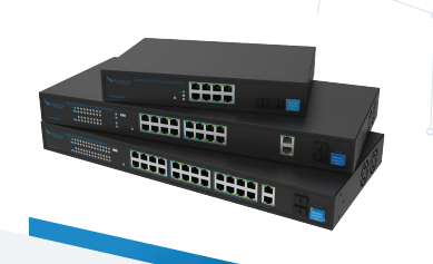 Eagle Eye Switch CSW28g  (24 Port Gbit Managed PoE+ Switch with 2xUplink & 2xSFP, 370W) Monthly w/1Year Commit (EN-CSW28g-1)