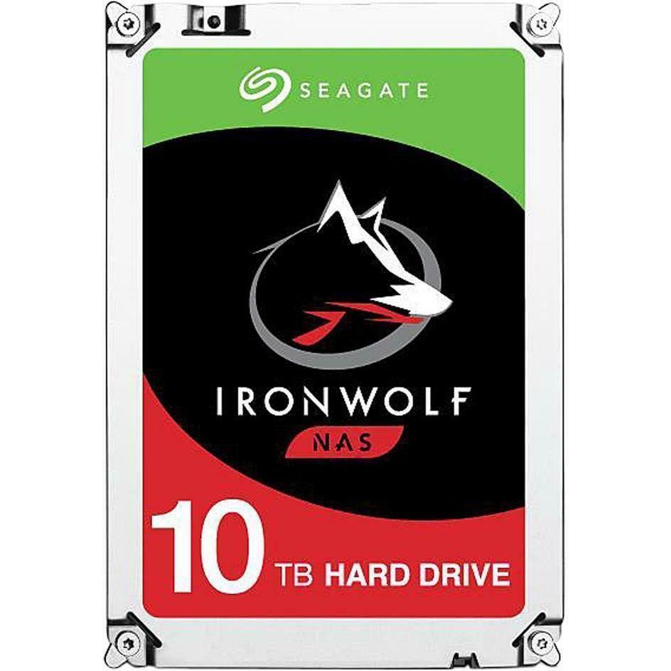 Seagate IronWolf 10TB NAS Hard Drive 7200 RPM 256MB Cache SATA 6.0Gb/s 3.5" Inte 763649089248-FoxTI