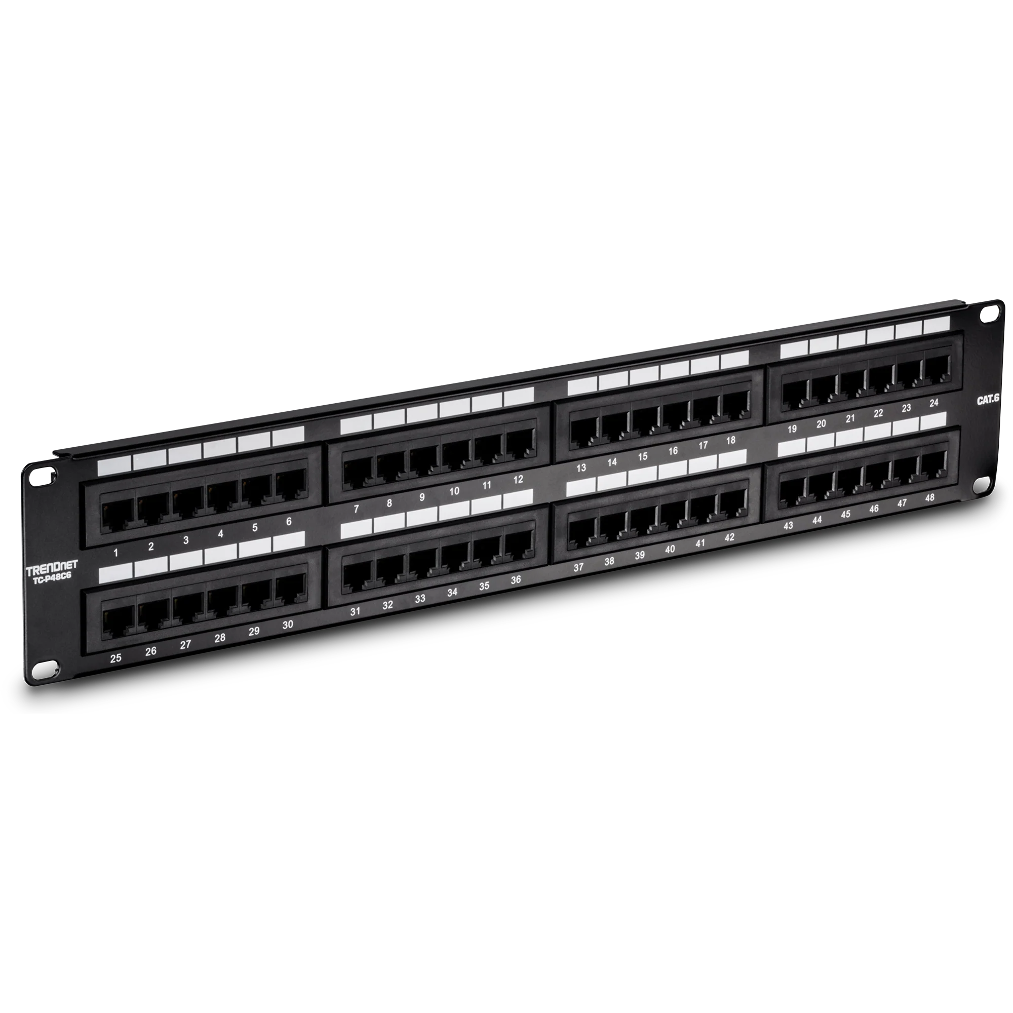 TRENDnet TC-P48C6 Cat6 48-Port Unshielded Patch Panel