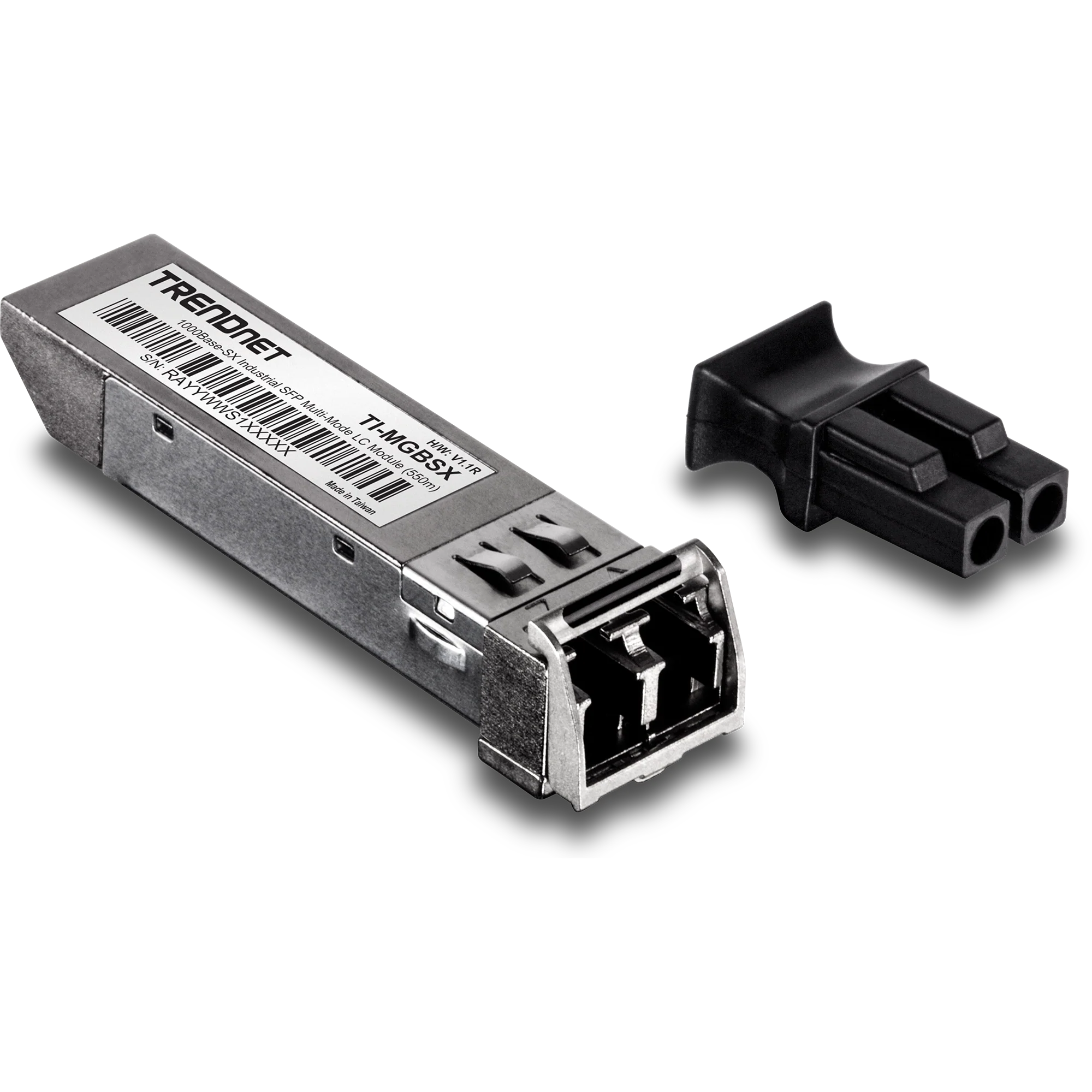 TRENDnet TI-MGBSX Hardened Mini-GBIC Multi-Mode 100-Base-FX LC Module (2KM)