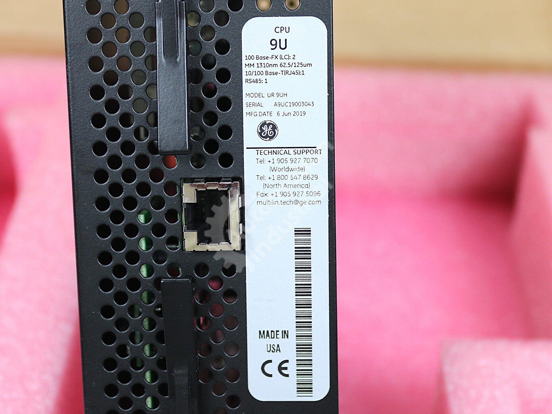UR 9UH By GE Multilin UR-9UH Universal Relay CPU Module