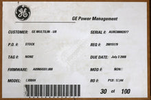 Carregar imagem no visualizador da galeria, UR RHH By GE Multilin UR-RHH Power Supply Module NSFP
