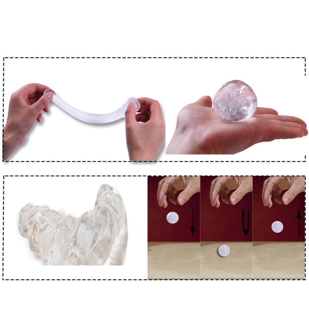 ZYooh Lightning Deals Clearance Sludge Toys, Egg Clear Soft Slime Scented Stress Relief Toy Intelligent Hand Gum Mud Kids Gift-FoxTI