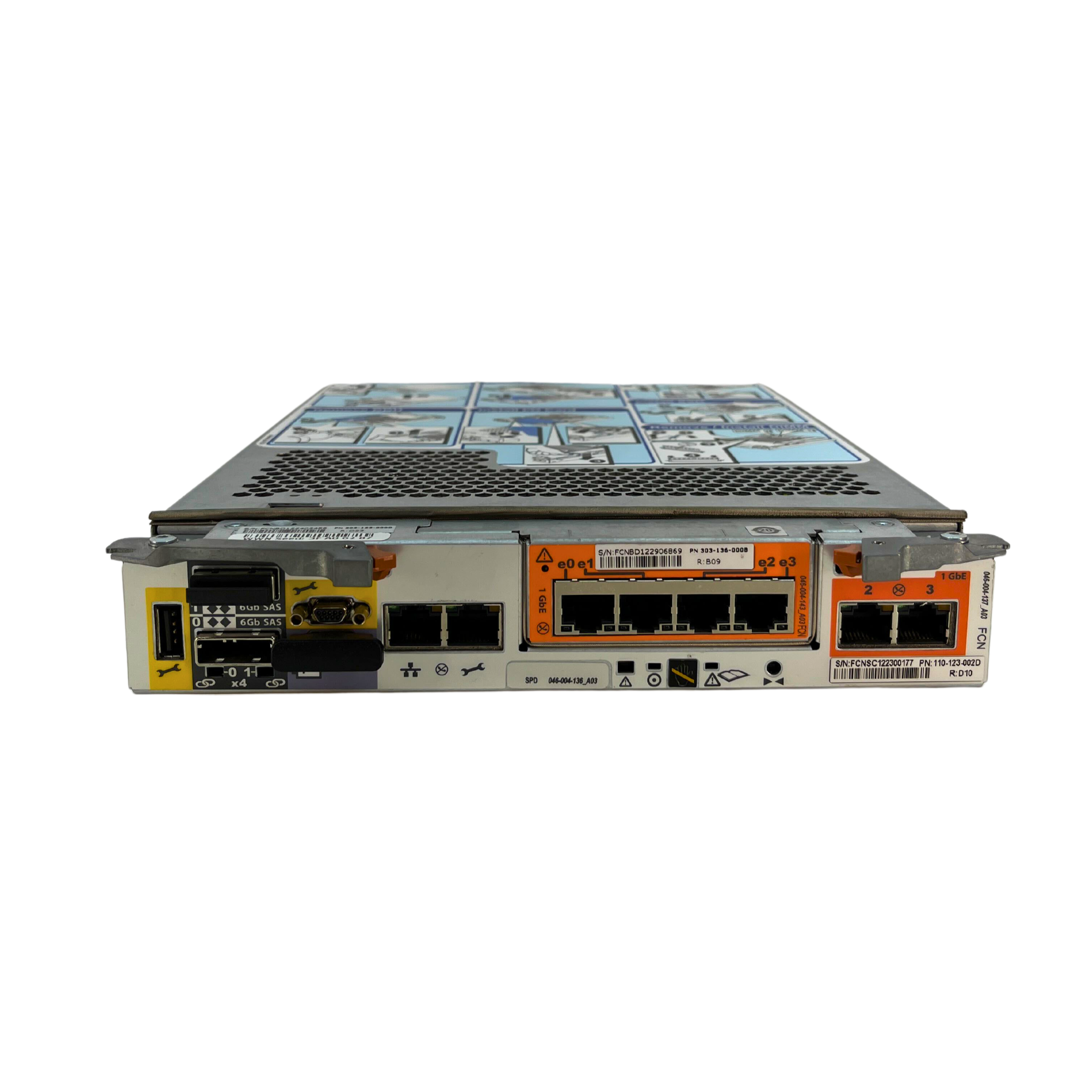 EMC Storage ISCSI SP VNXE3100 w/ 8GB RAM, 14GB SATA SSD, 2 Core 1.73GHz CPU(303-136-000B)