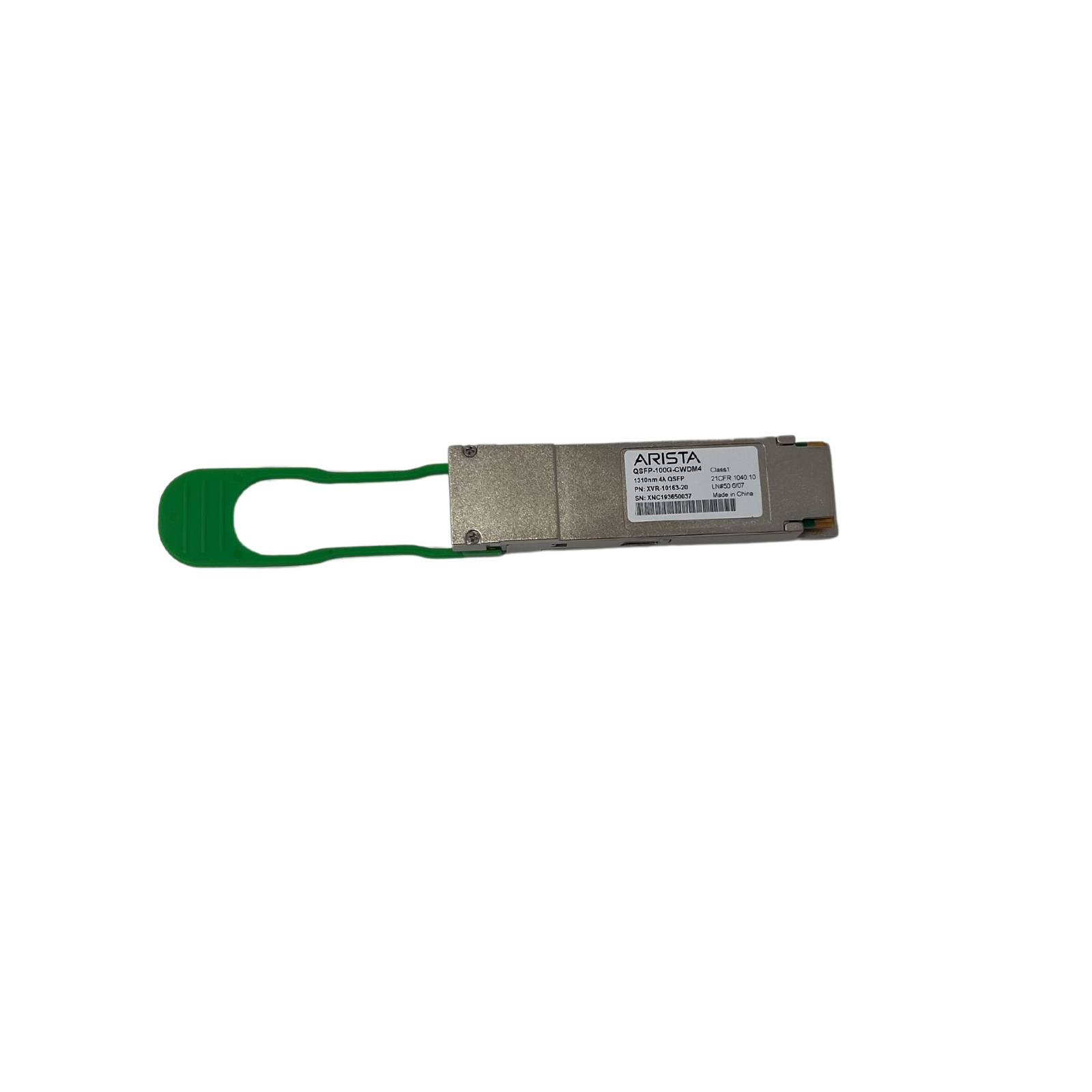 ARISTA 100GBASE QSFP-100G-CWDM4 Lite 1310nm Optic Transceiver (XVR-10163-20)