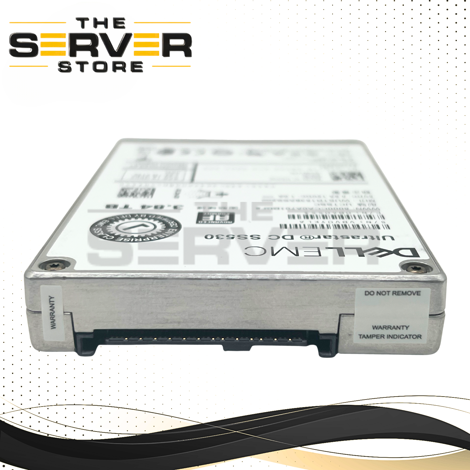 (New Open Box) Dell EMC 3.84TB SAS 12G RI SFF 2.5" SSD WD DC SS530 WUSTR1538ASS200 0YW17N YW17N
