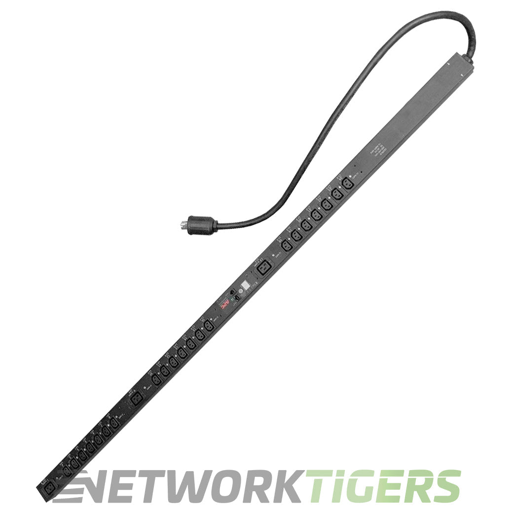 APC AP7961 Switched Rack 21x IEC 320 C13 3x C19 3 Phase 20A 208V PDU